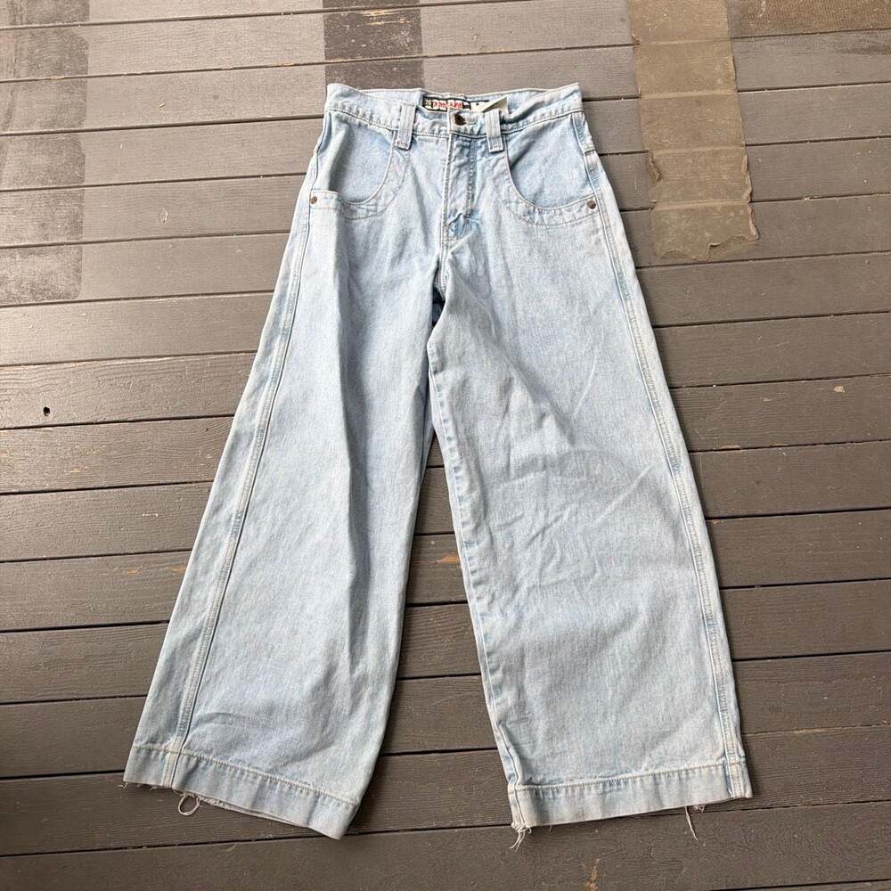 JNCO Twin Cannon Wide Leg Jeans 28x30